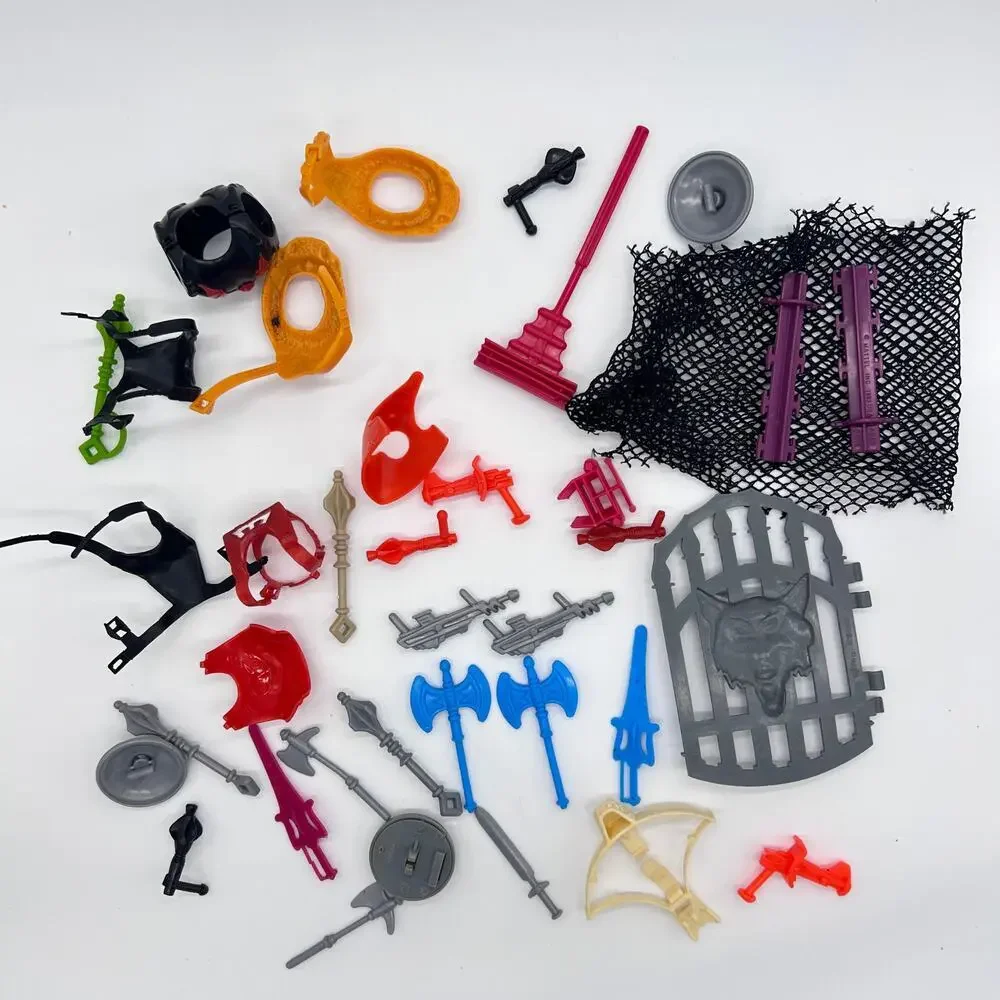 Vintage MOTU He-Man Weapons Accessories Lot Swords Masters of the Universe Toys